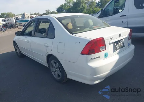2004 Honda Civic из США, поврежденный, VIN 1HGEN26424L000262
